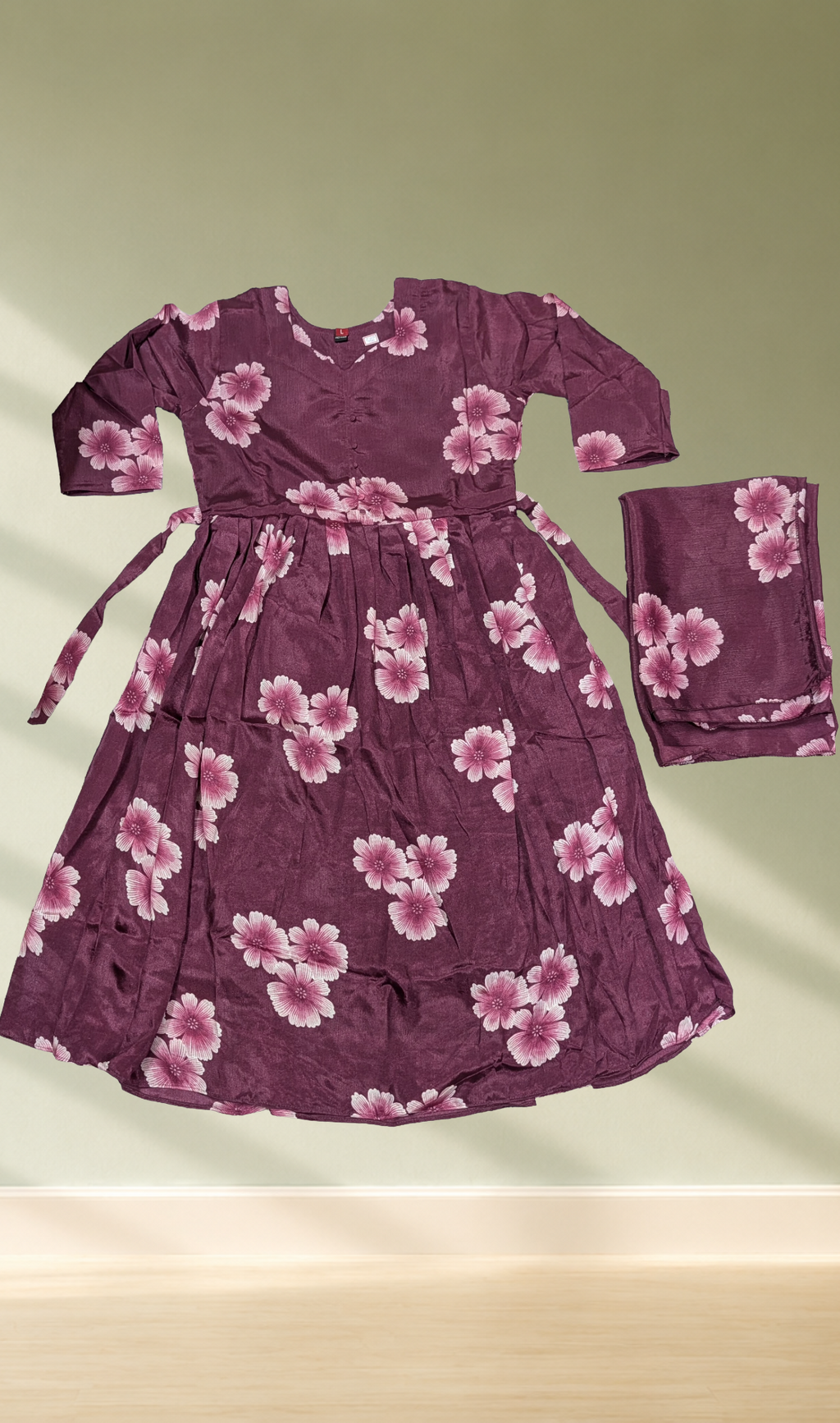 Anarkali Gown with Dupatta