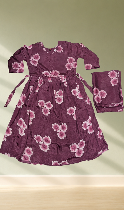 Anarkali Gown with Dupatta