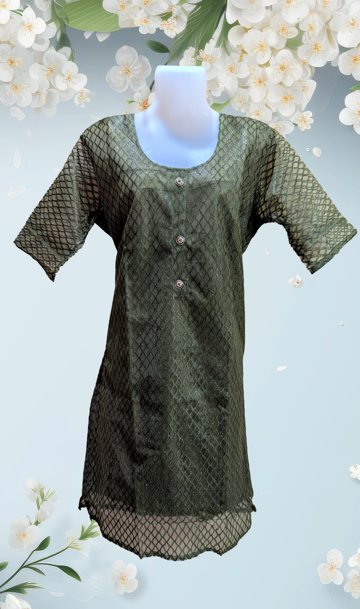 Olive Green  Kurti