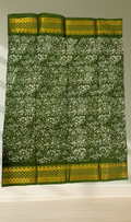Green Sungudi Cotton Saree with Blouse